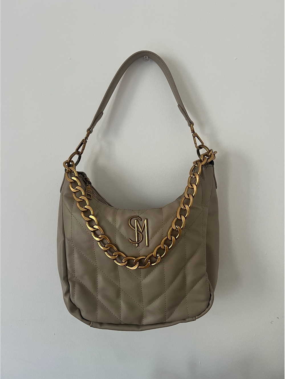 Steve Madden Shoulder Bag With Chain Strap